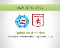 Prognóstico Bahia América (16 July 2025)