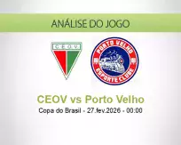 Prognóstico CEOV Porto Velho (27 February 2026)