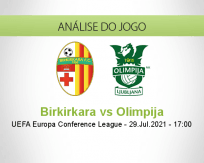 Prognóstico Birkirkara Olimpija (29 Julho 2021)