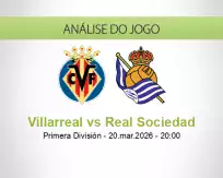Prognóstico Villarreal Real Sociedad (20 March 2026)