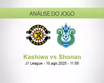 Prognóstico Kashiwa Shonan (10 August 2025)