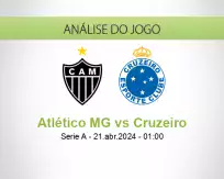 Prognóstico Atlético MG Cruzeiro (21 April 2024)