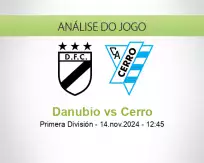 Prognóstico Danubio Cerro (14 November 2024)