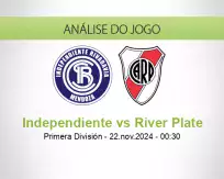 Prognóstico Independiente River Plate (22 November 2024)