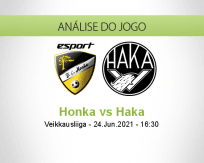 Prognóstico Honka Haka (24 Junho 2021)