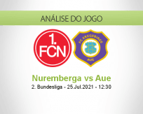 Prognóstico Nuremberga Aue (25 Julho 2021)