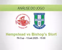 Prognóstico Hempstead Bishop's Stort (13 September 2025)