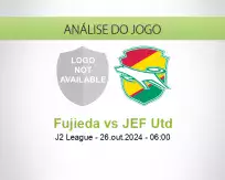 Prognóstico Fujieda JEF Utd (26 October 2024)