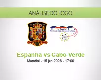 Espanha vs Cabo Verde
