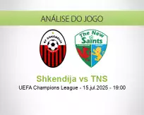 Prognóstico Shkendija TNS (15 July 2025)