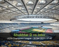 Shakhtar D vs Inter