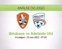 Prognóstico Brisbane Adelaide Utd (23 Janeiro 2022)
