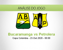 Prognóstico Atlético Bucaramanga Alianza Petrolera (23 Outubro 2020)