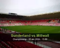 Prognóstico Sunderland Millwall (20 April 2024)