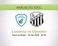 Prognóstico Londrina Operário (18 March 2026)