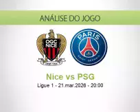 Prognóstico Nice PSG (21 March 2026)