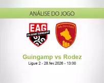 Prognóstico Guingamp Rodez (28 February 2026)