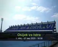 Prognóstico Osijek Istra (07 December 2025)