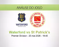 Prognóstico Waterford St Patrick's (20 March 2026)