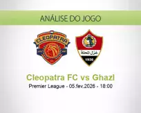 Prognóstico Cleopatra FC Ghazl (05 February 2026)