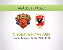 Prognóstico Cleopatra FC Ahly (07 April 2026)