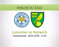Prognóstico Leicester Norwich (28 February 2026)