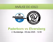 Prognóstico Paderborn Elversberg (06 December 2025)