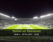 Prognóstico Torino Sassuolo (17 Março 2021)