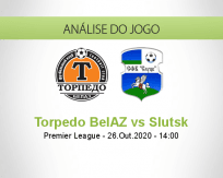 Prognóstico Torpedo BelAZ Slutsk (26 Outubro 2020)