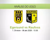 Prognóstico Egersund Raufoss (06 April 2026)