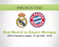 Real Madrid vs Bayern Munique