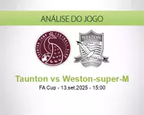 Prognóstico Taunton Weston-super-M (13 September 2025)