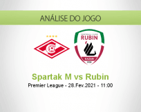 Prognóstico Spartak M Rubin (28 Fevereiro 2021)