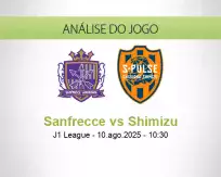 Prognóstico Sanfrecce Shimizu (10 August 2025)