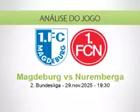 Prognóstico Magdeburg Nuremberga (29 November 2025)