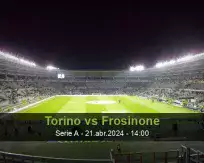 Prognóstico Torino Frosinone (21 April 2024)