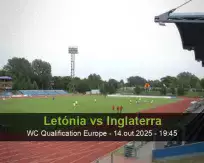 Letónia vs Inglaterra