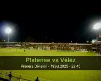 Prognóstico Platense Vélez (19 July 2025)