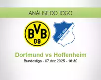 Prognóstico Dortmund Hoffenheim (07 December 2025)