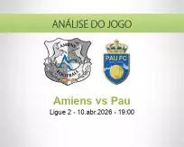 Prognóstico Amiens Pau (10 April 2026)