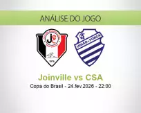 Prognóstico Joinville CSA (24 February 2026)