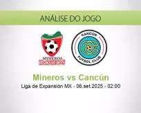 Prognóstico Mineros Cancún (06 September 2025)
