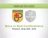 Prognóstico Boca Real Cundinamarca (05 February 2026)