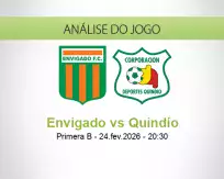 Prognóstico Envigado Quindío (24 February 2026)