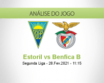 Prognóstico Estoril Benfica B (28 Fevereiro 2021)