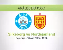 Prognóstico Silkeborg Nordsjælland (10 August 2025)
