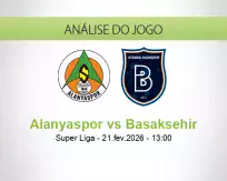 Prognóstico Alanyaspor Basaksehir (21 February 2026)