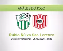 Rubio Ñú vs San Lorenzo