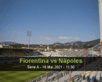 Prognóstico Fiorentina Nápoles (16 Maio 2021)
