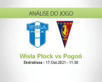 Prognóstico Wisła Plock Pogoń (17 Outubro 2021)